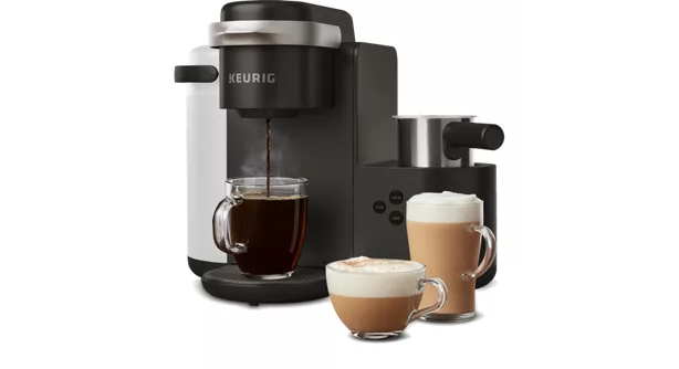 keurig coffee maker with milk frother