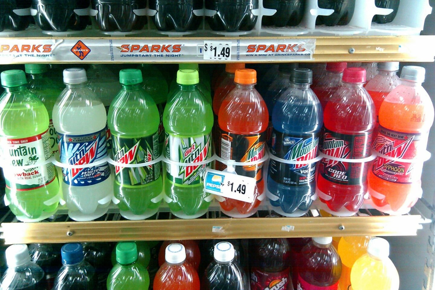 mountain dew various flavors