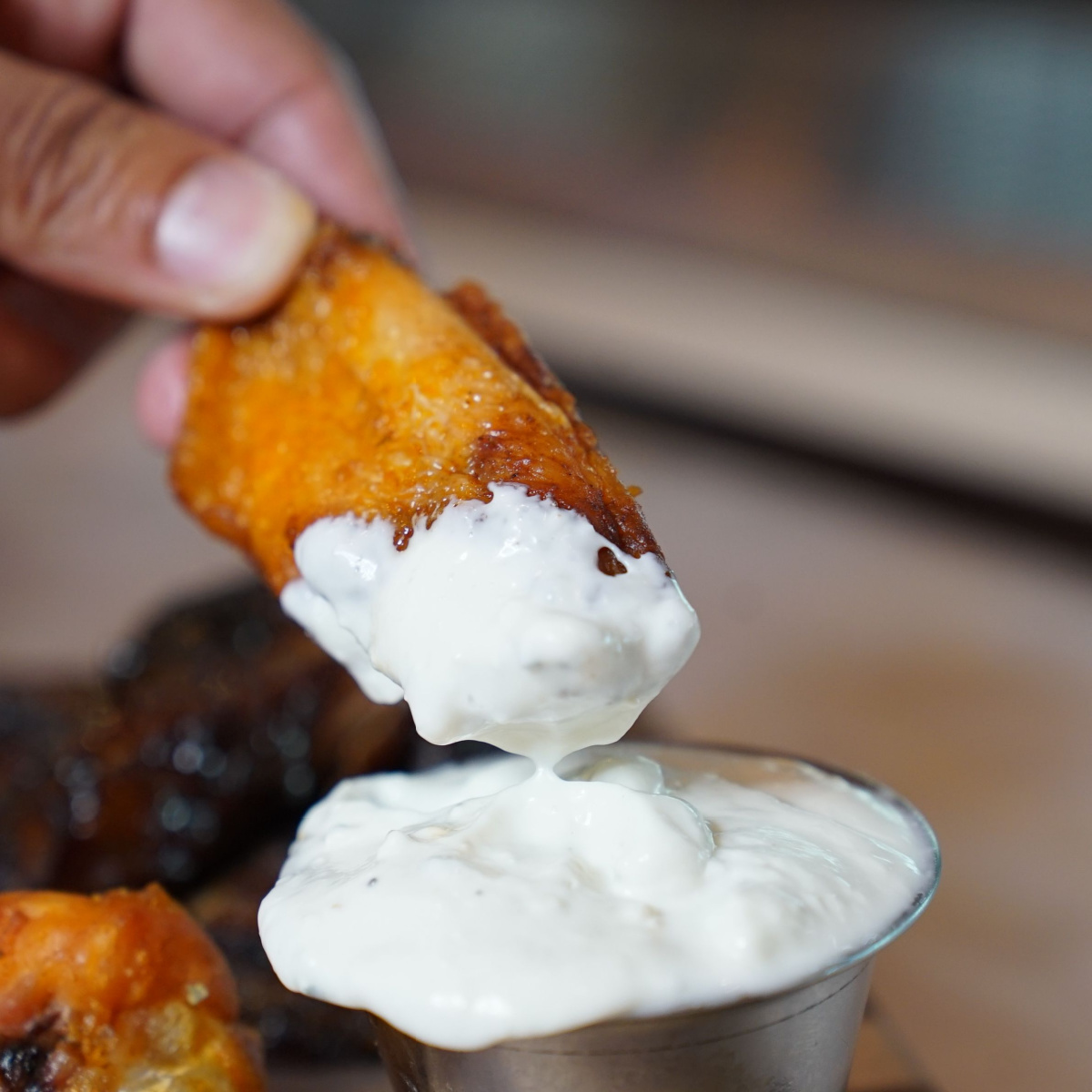 ranch dressing used as dip