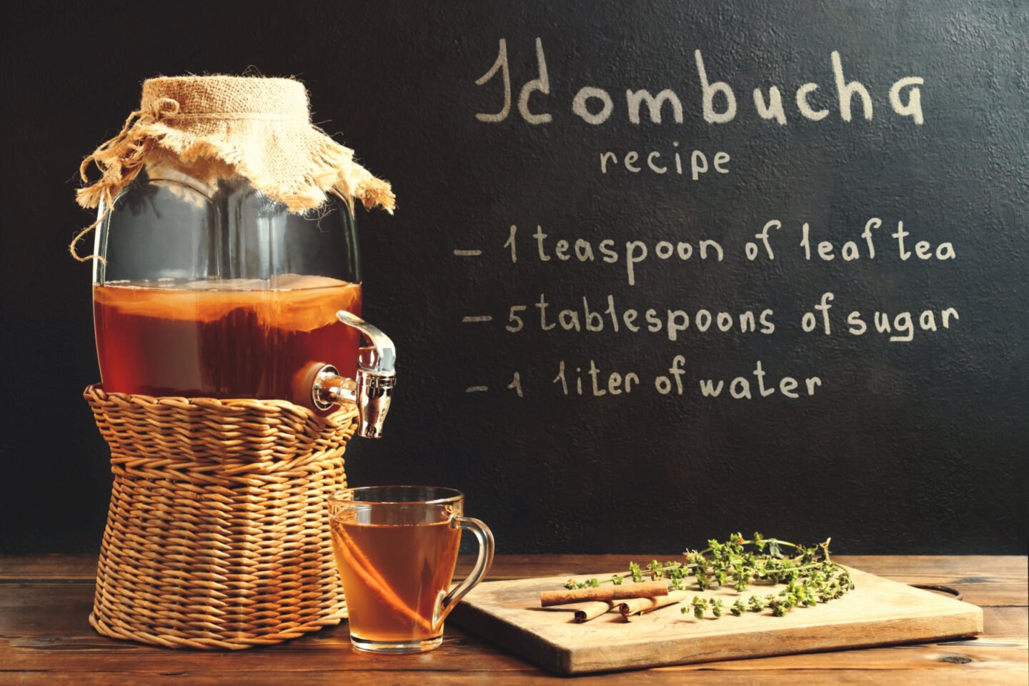 simple kombucha tea recipe