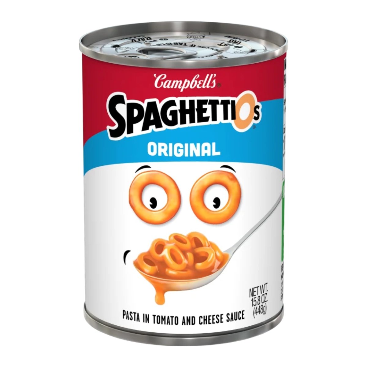 a can of SpaghettiOs Original