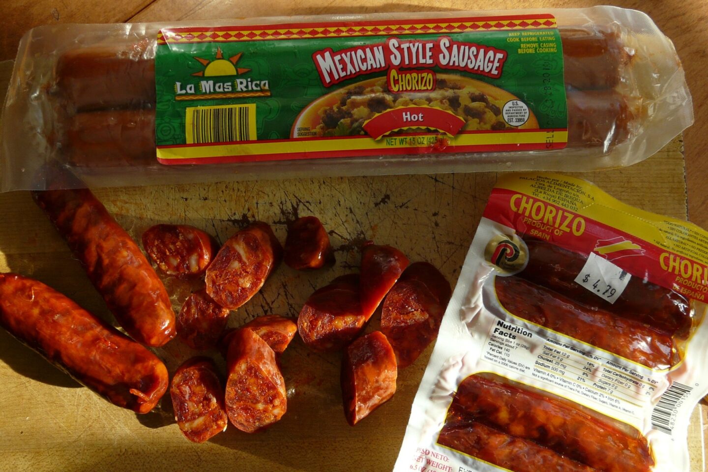 spanish vs mexican chorizo 1