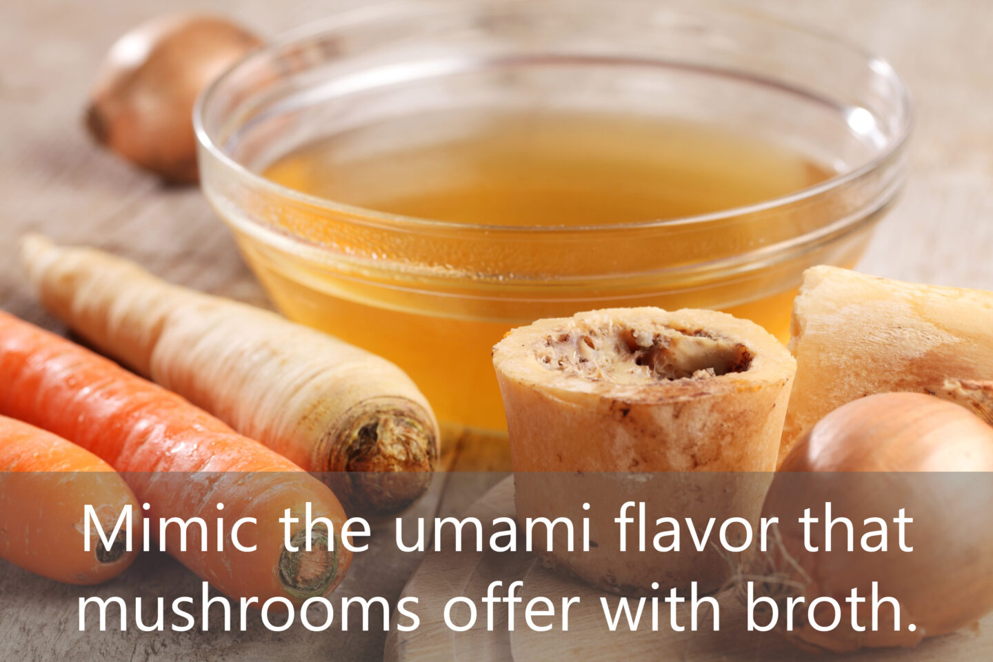 umami taste of beef broth