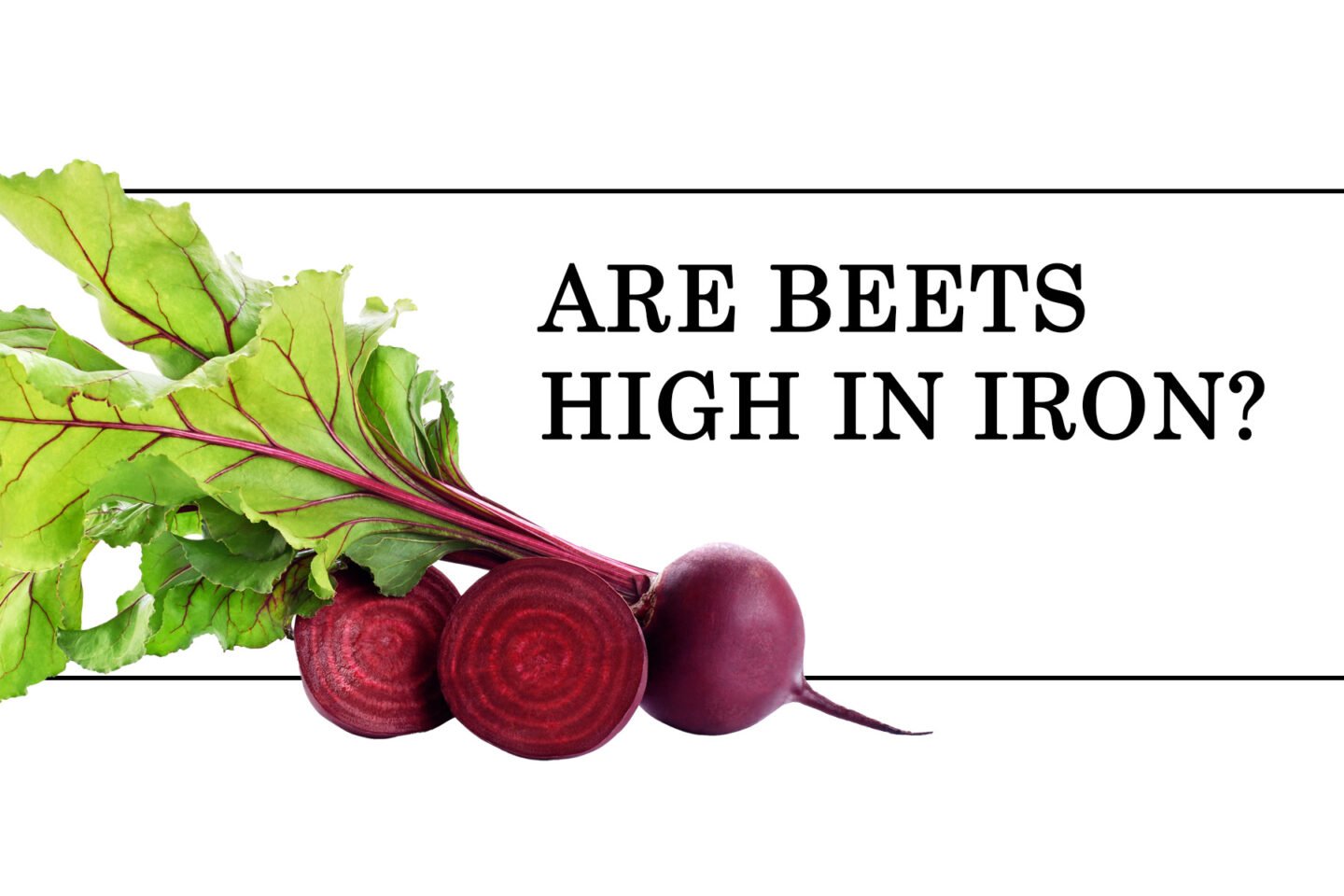 are beets high in iron featured