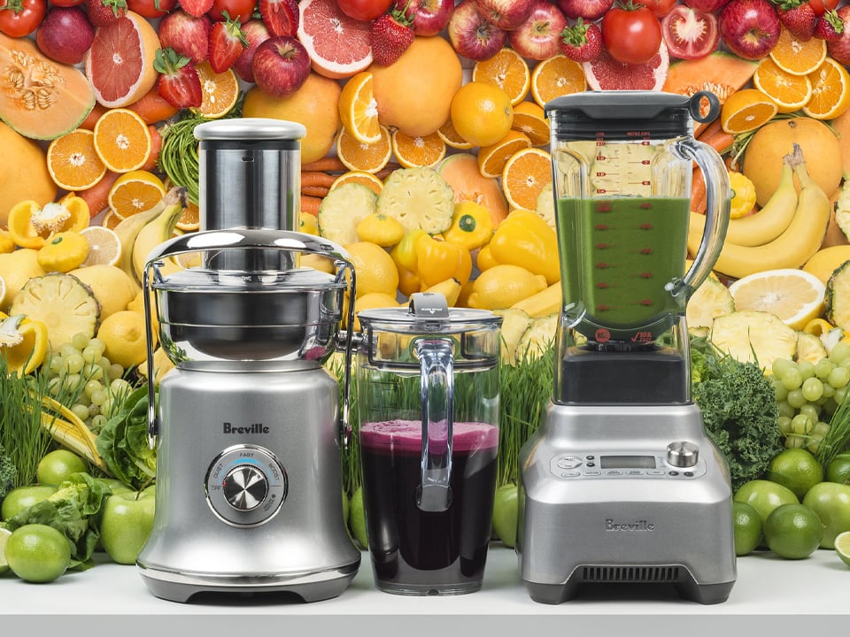 breville juicers and blenders