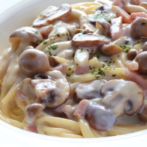chestnut mushroom pasta recipe