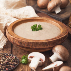 chestnut mushroom soup recipe