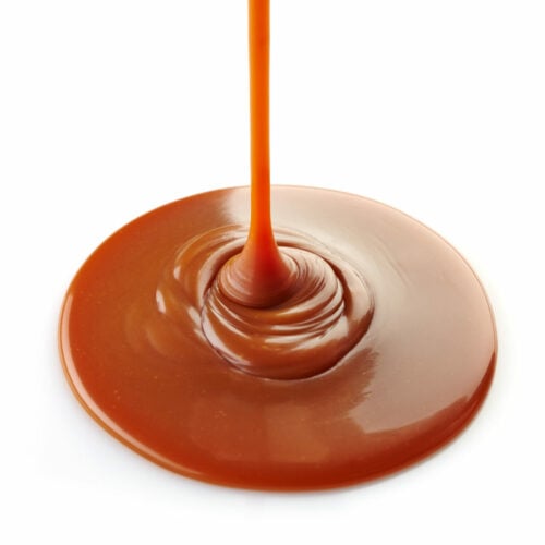 dark-caramel-saue-with-white-background