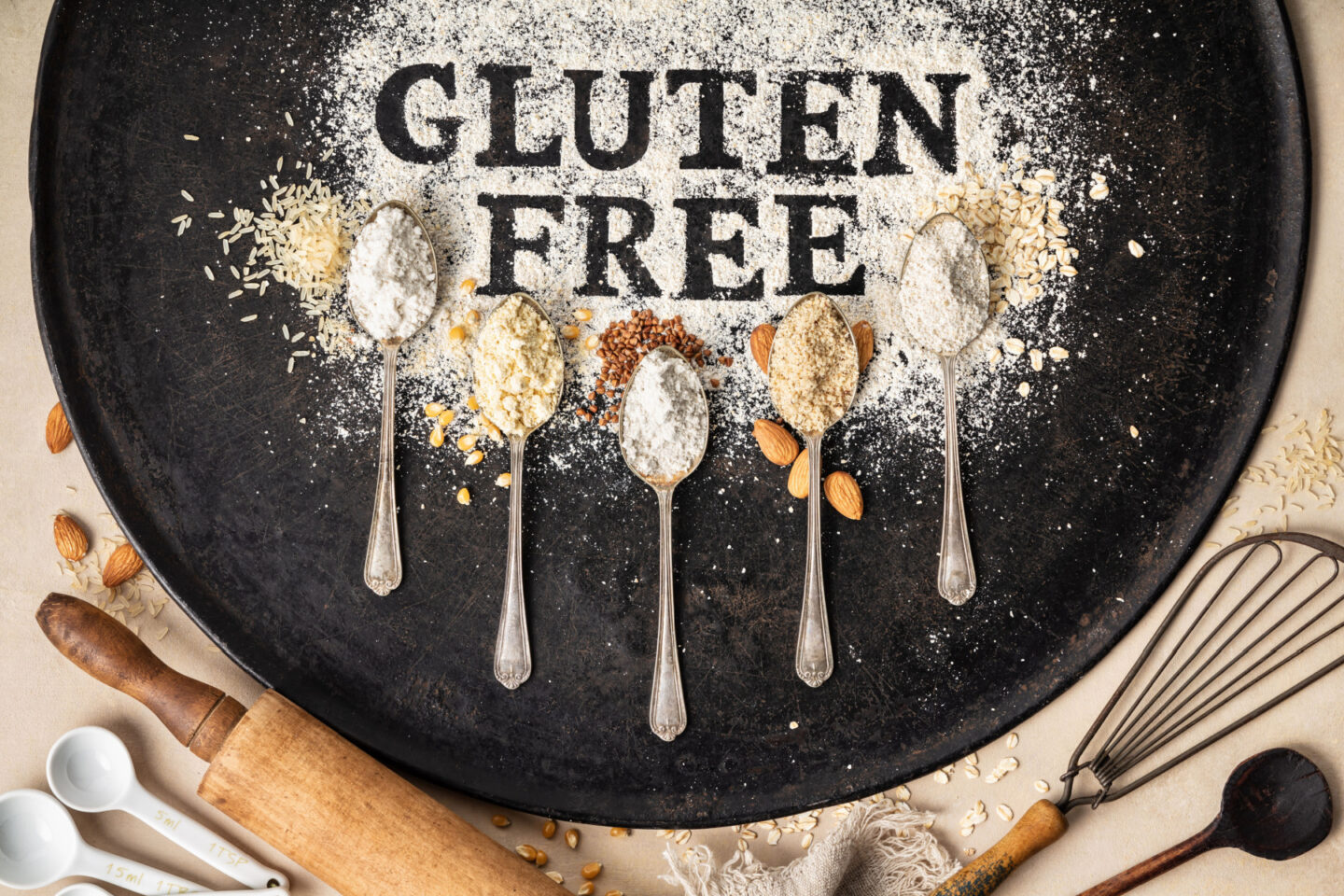 different kinds of gluten free baking flour
