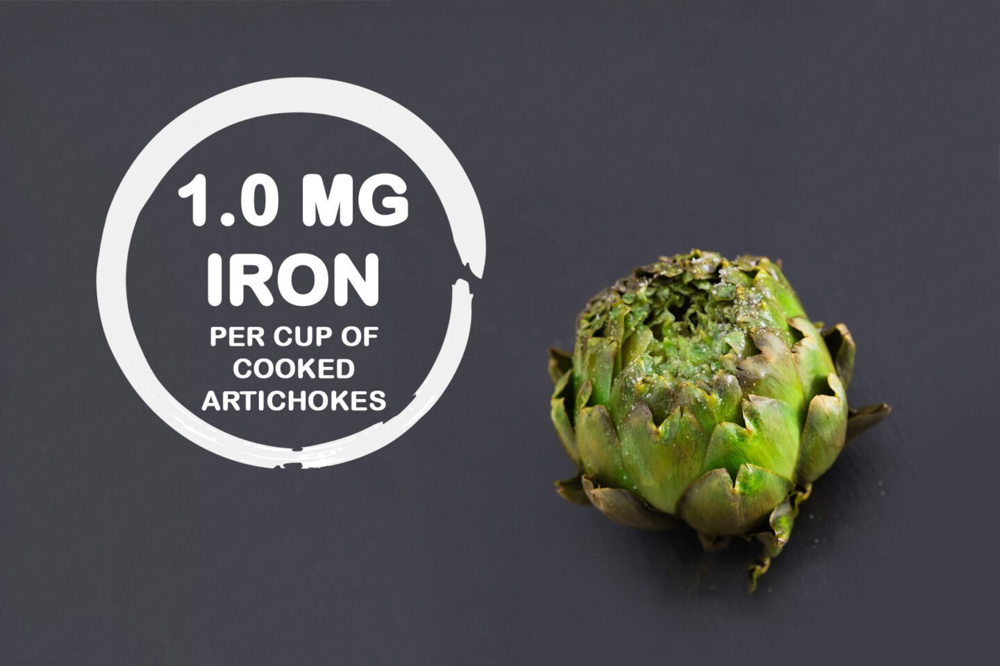 iron in artichokes