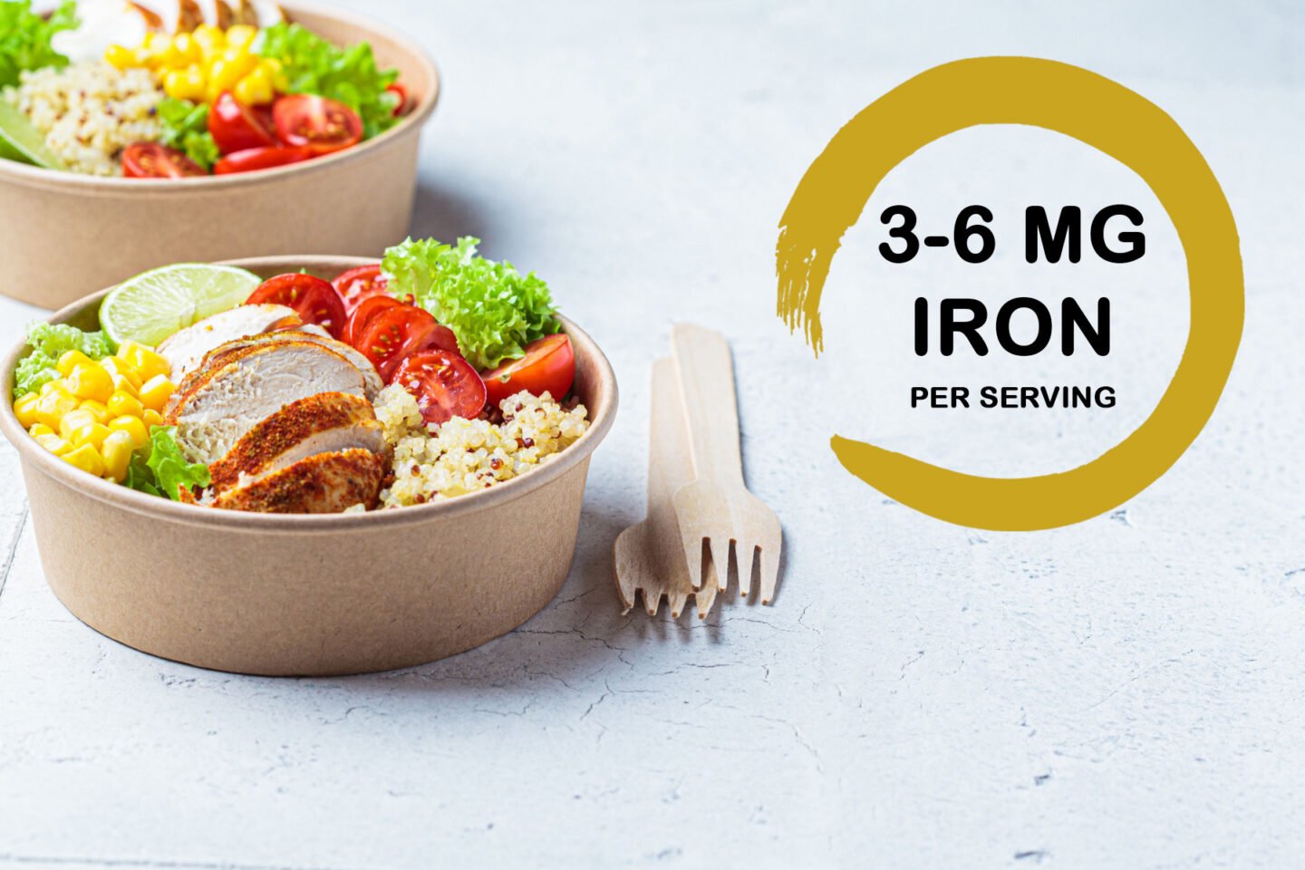 iron in chicken salad