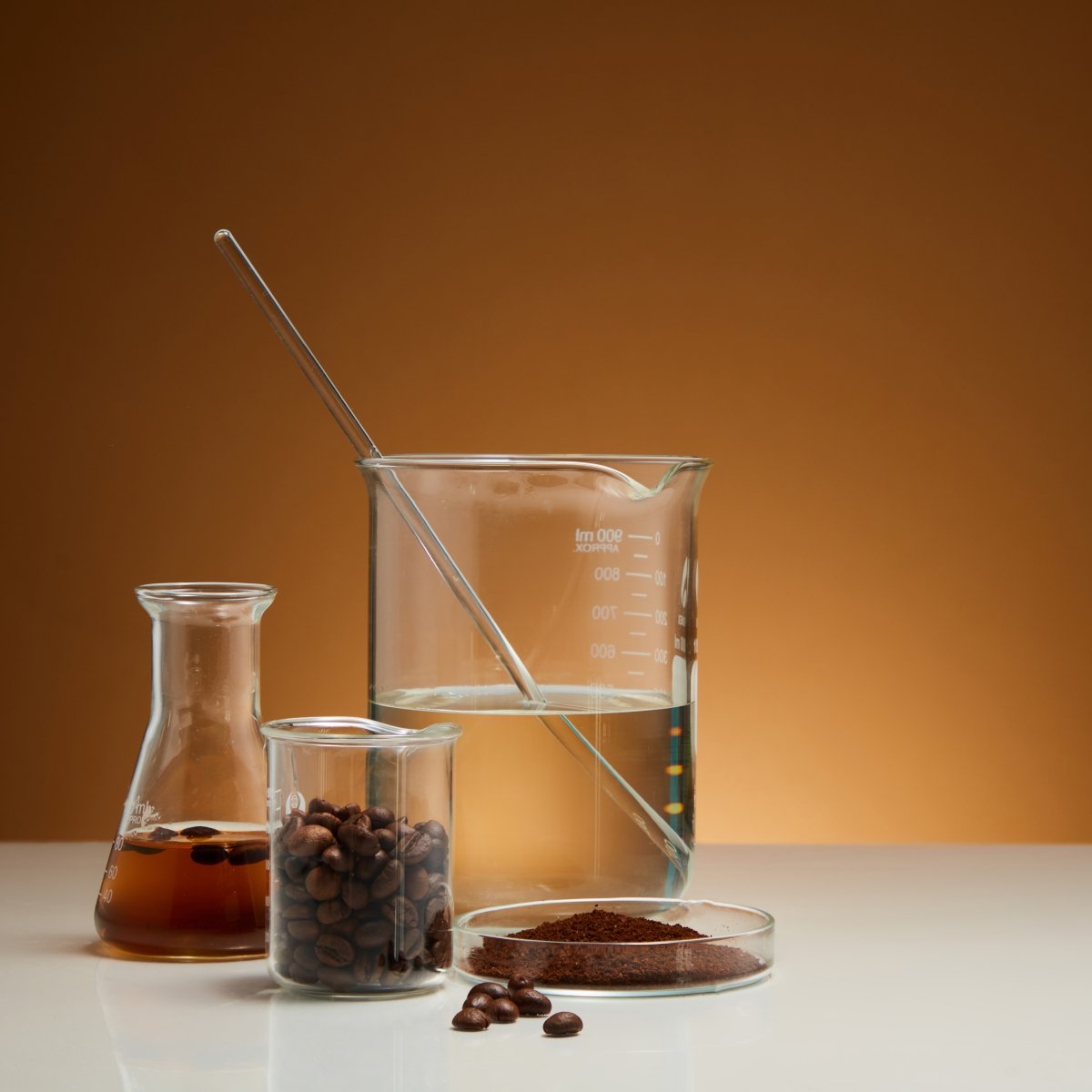 making-coffee-extract-using-lab-equipment