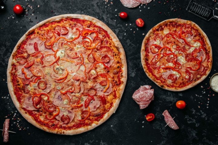 Pizza Sizes - Tastylicious