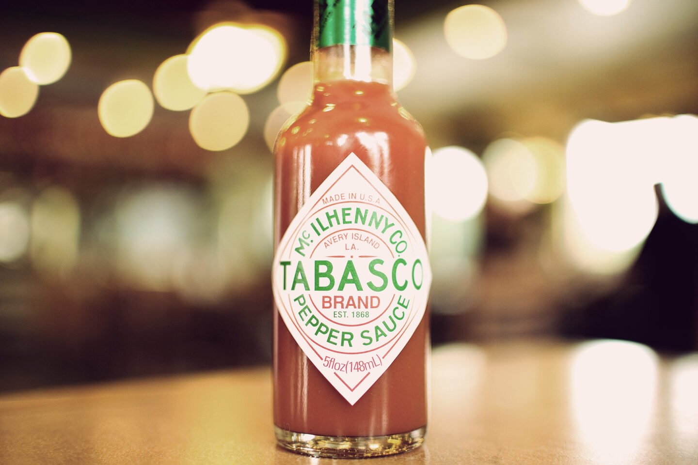 tabasco sauce bottle