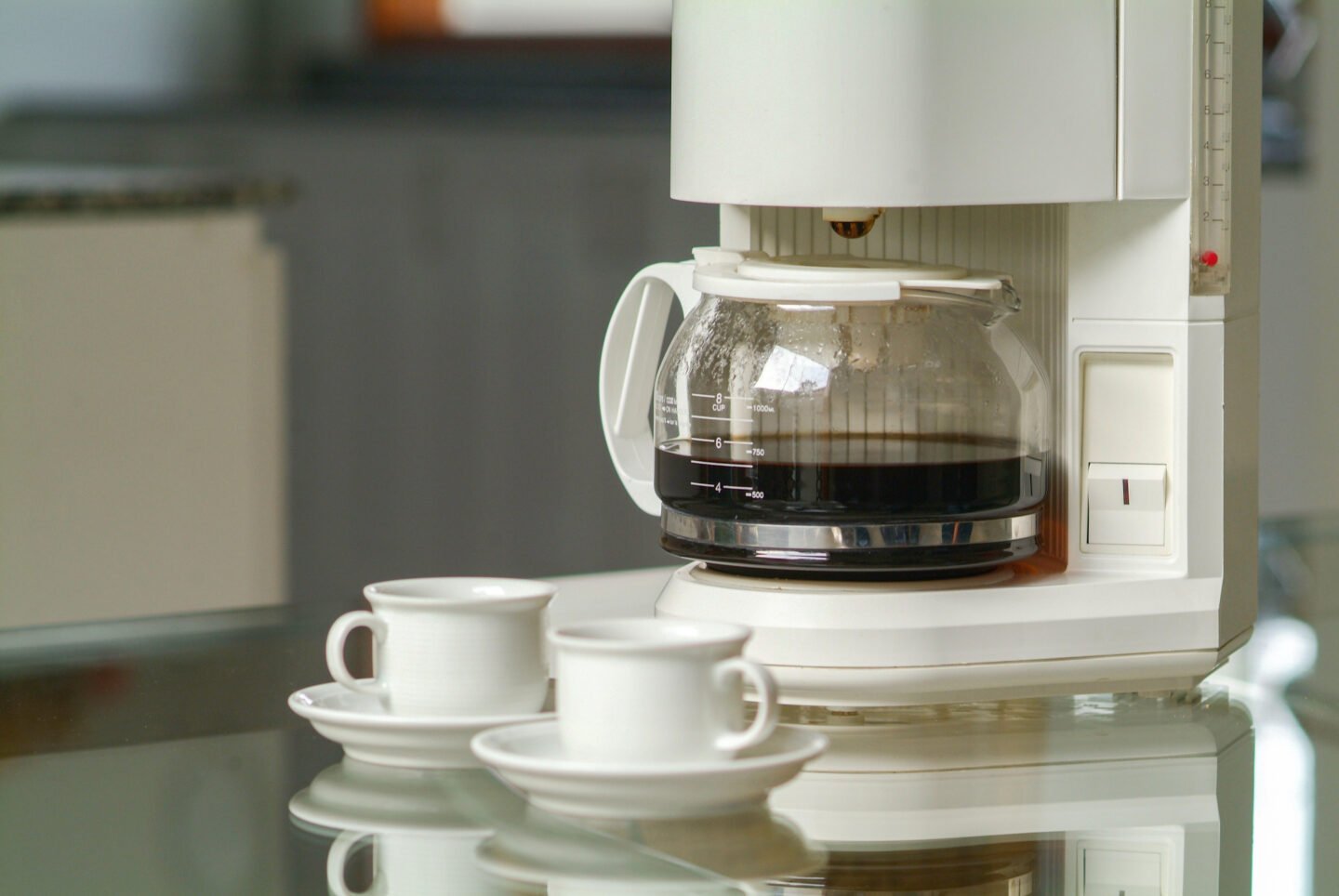 white-coffee-maker