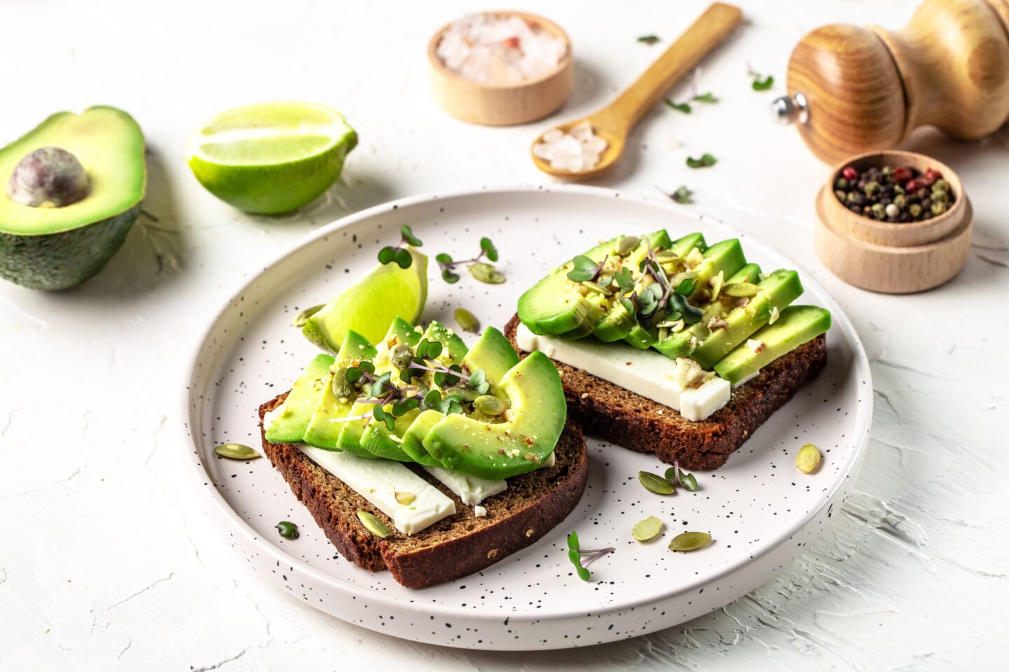 avocado toasts