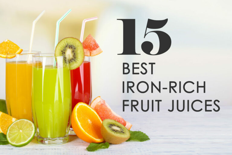 15 Best IronRich Fruit Juices Tastylicious