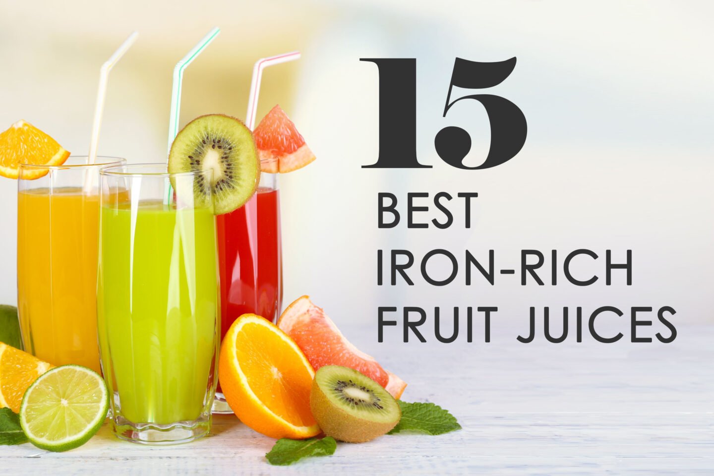 best iron rich fruit juices featured