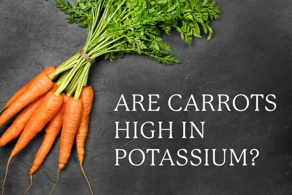 Are Carrots High in Potassium? Tastylicious