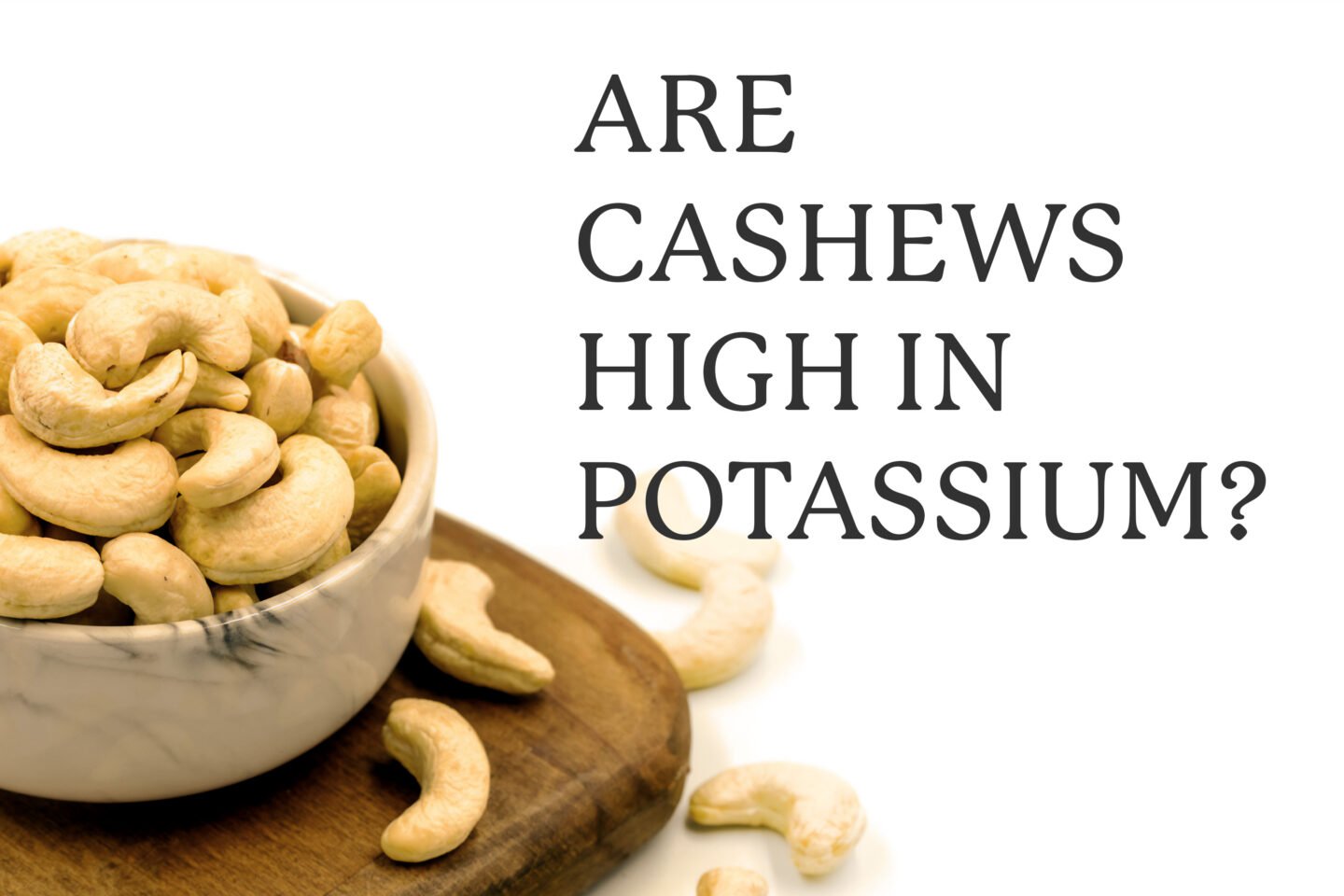 cashews rich in potassium