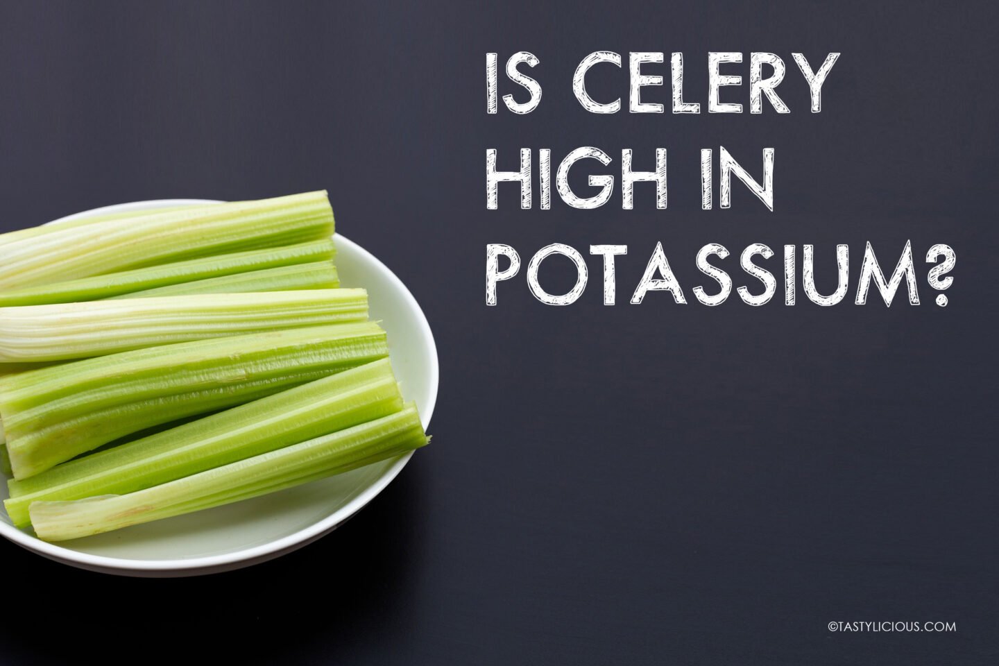 celery rich in potassium