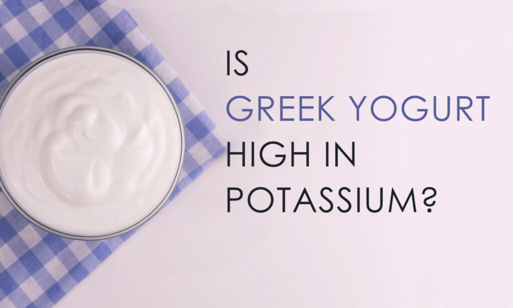 Is Greek Yogurt High in Potassium? Tastylicious