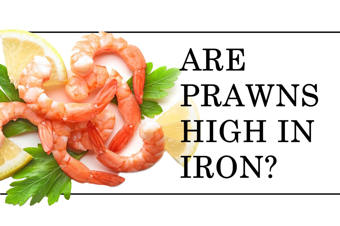 iron rich prawns