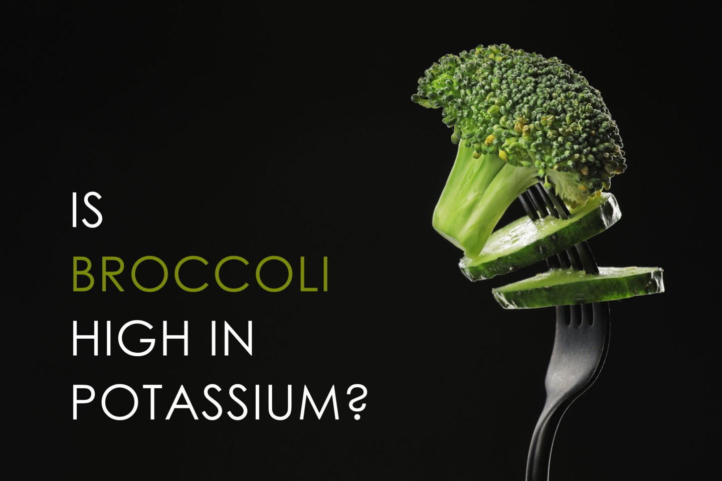 is broccoli rich in potassium