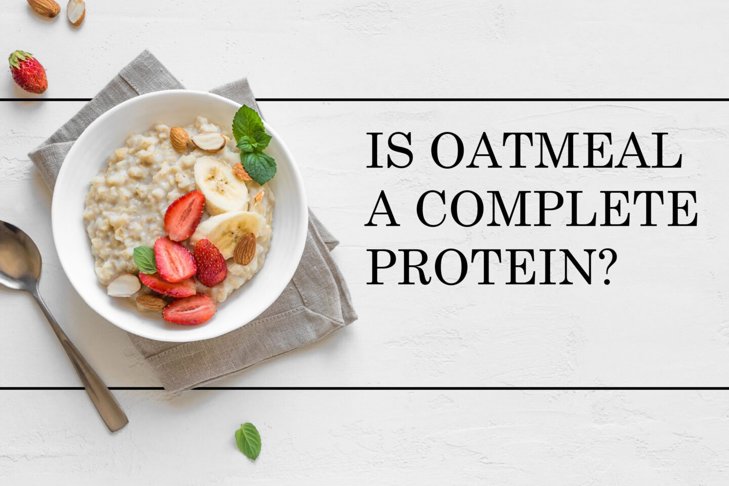 oatmeal complete protein