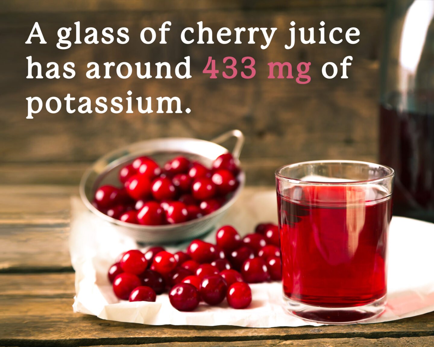 potassium in cherry juice