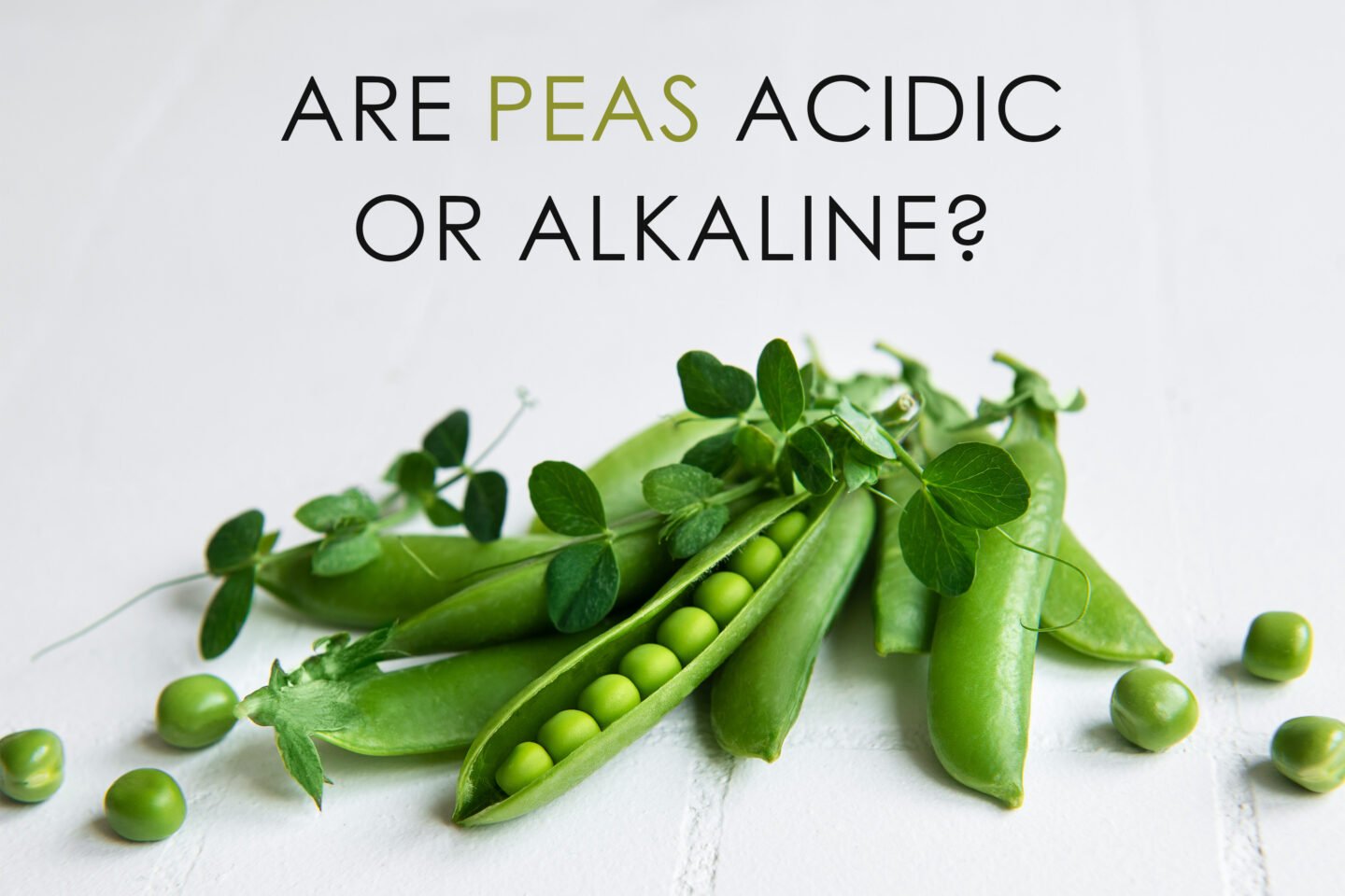are peas acidic or alkaline