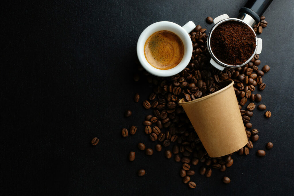 Coffee Beans And Espresso 1024x683 