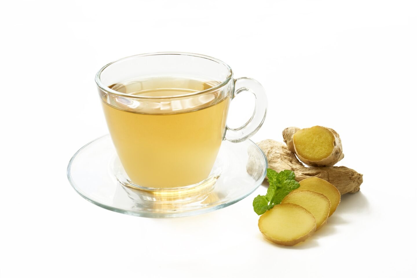 ginger tea in a cup