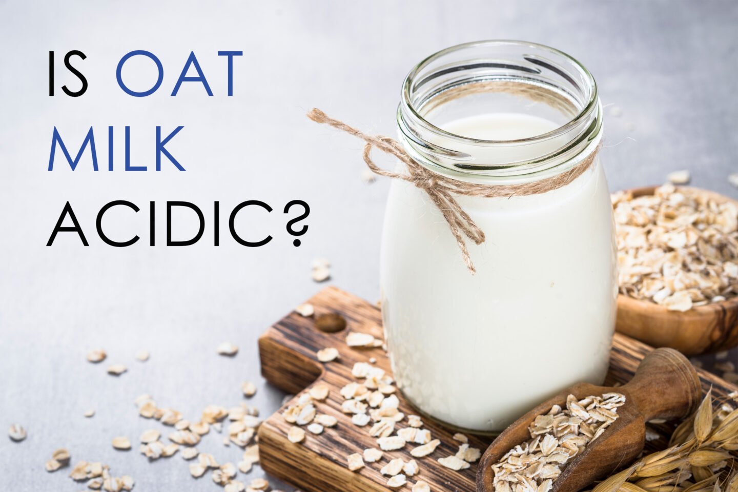 is oat milk acidic
