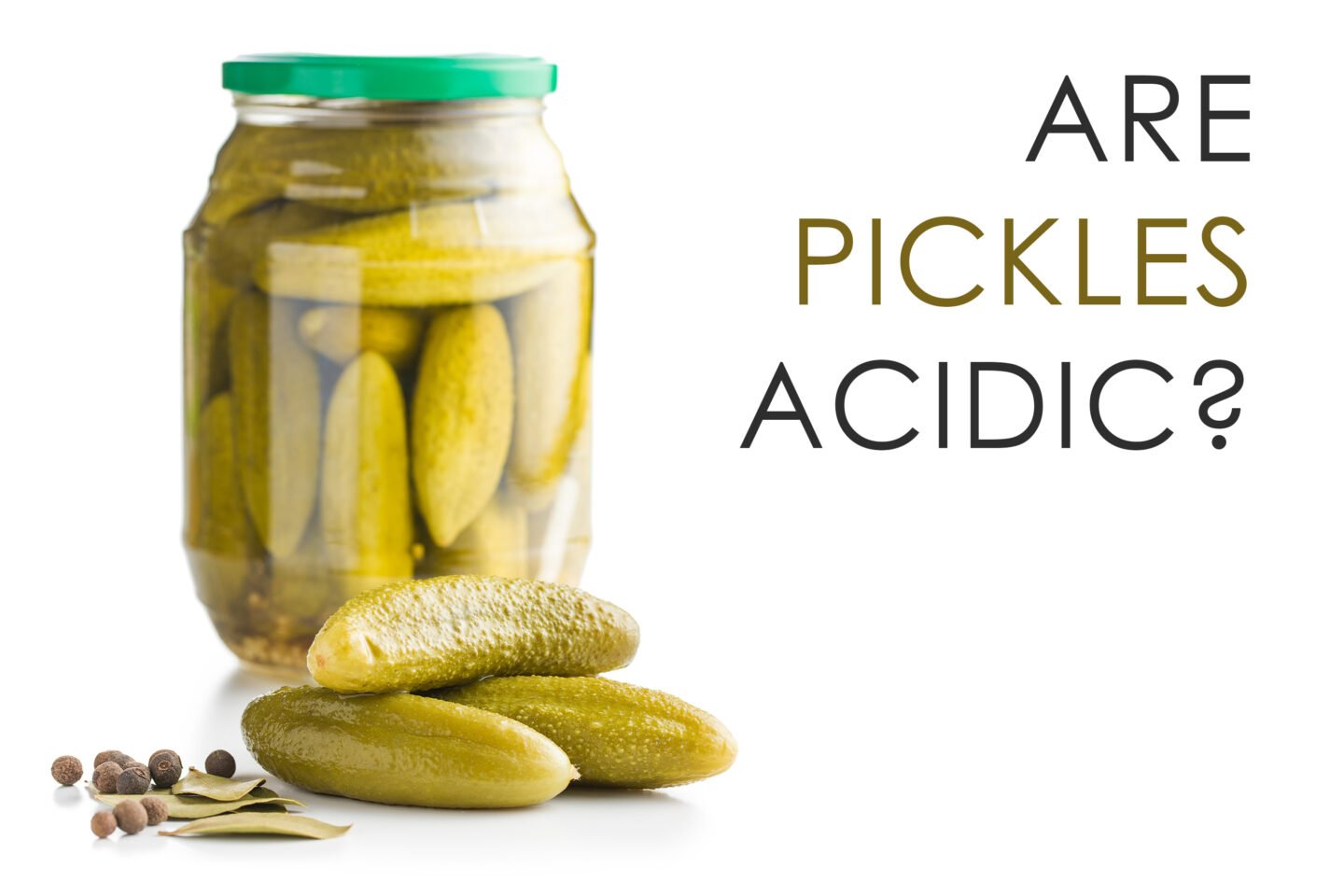 are pickles acidic