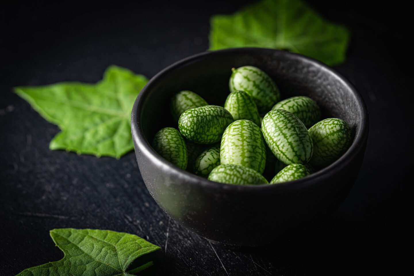 cucamelons in a bowl