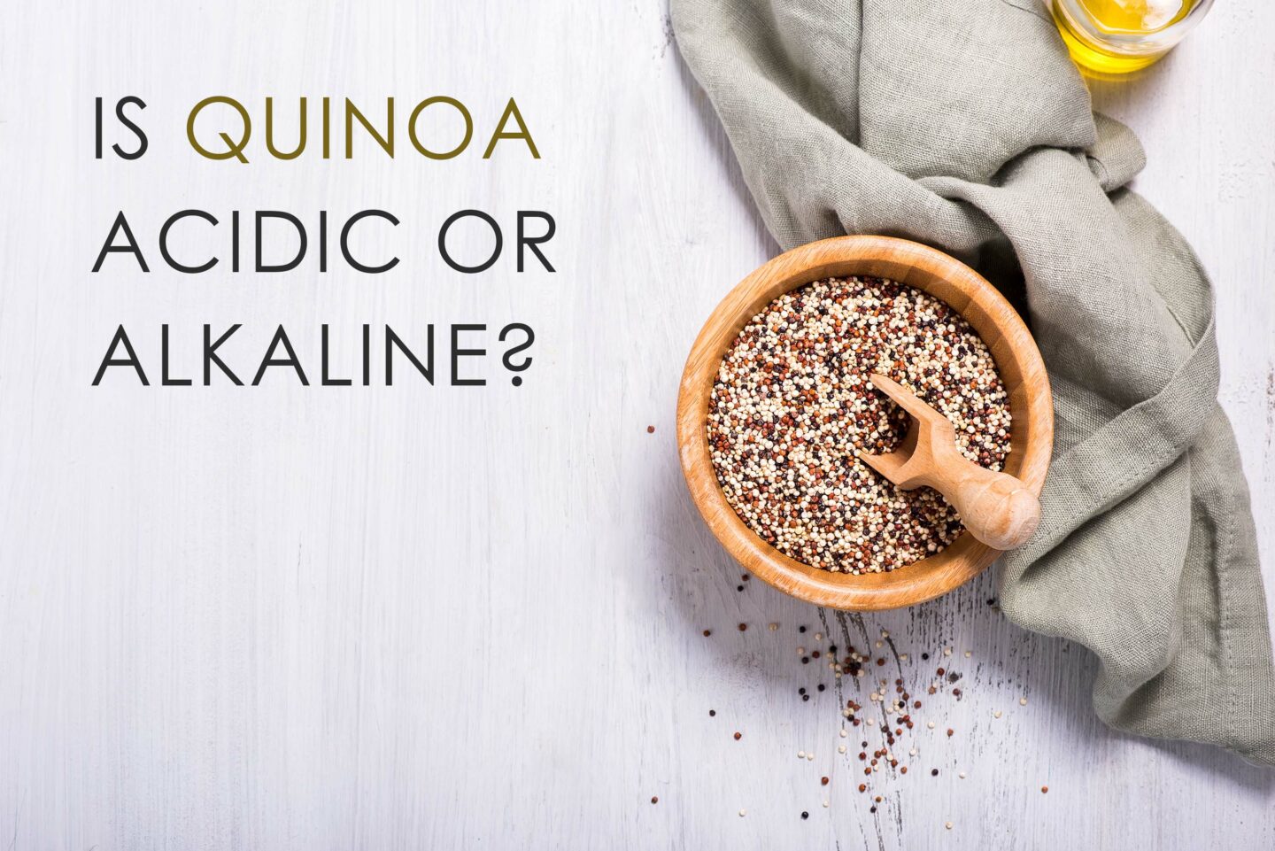 is quinoa acidic