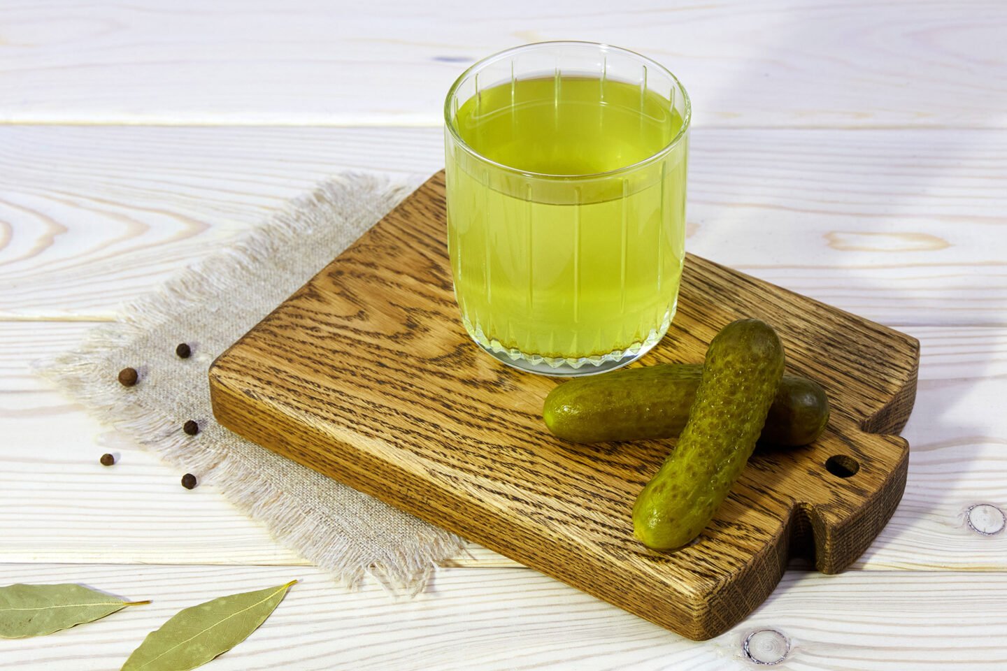 pickle juice with fresh pickles