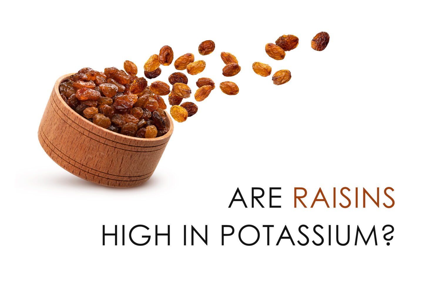 are raisins high in potassium
