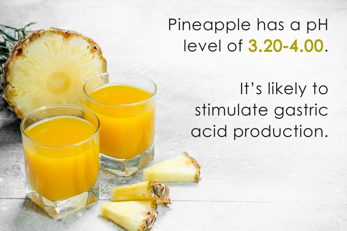 pineapple ph level