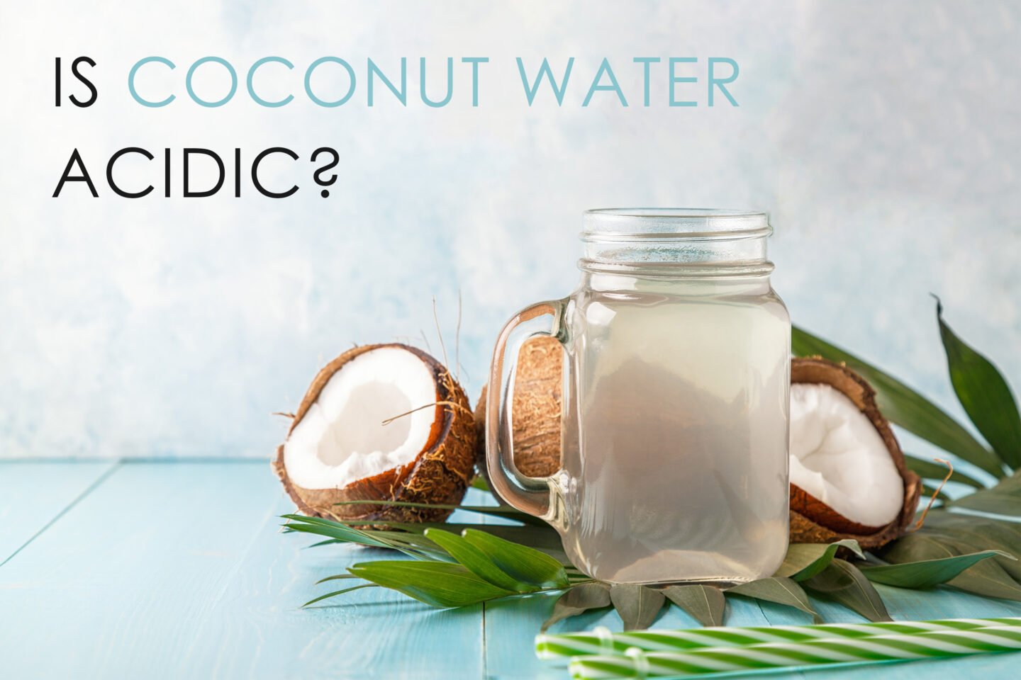 is coconut water acidic
