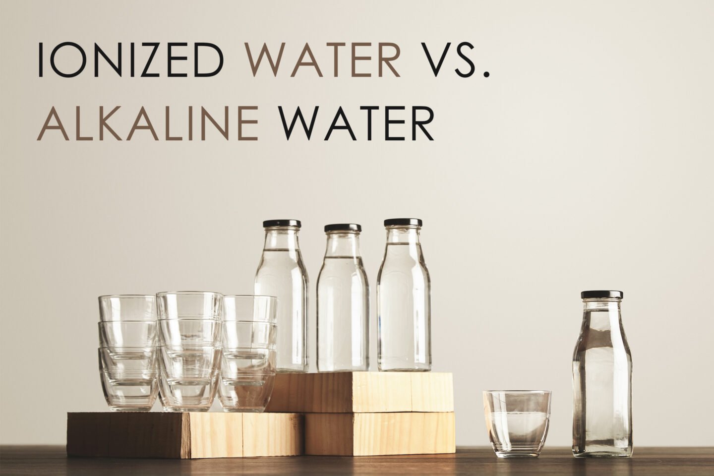 ionized water versus alkaline water