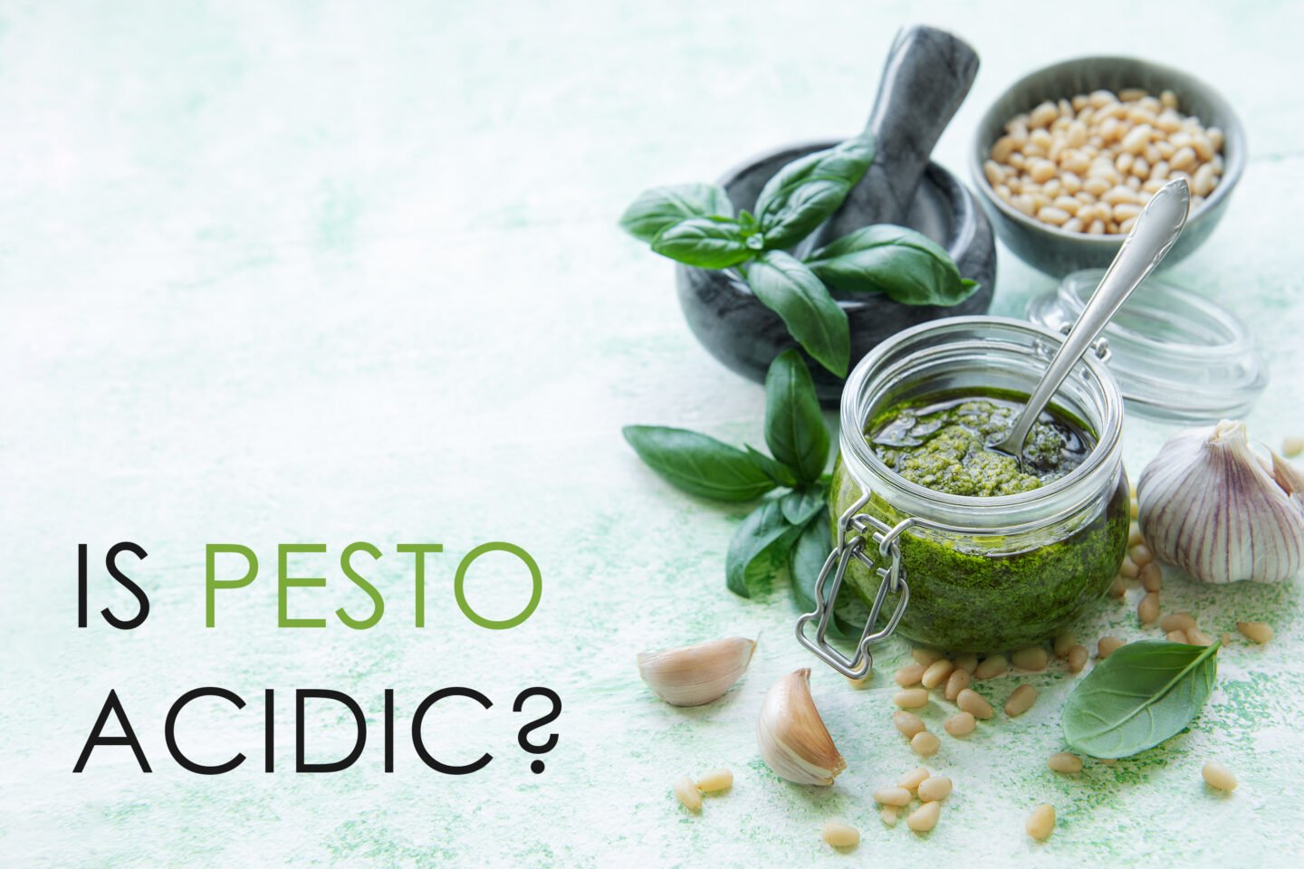 is pesto acidic or alkaline