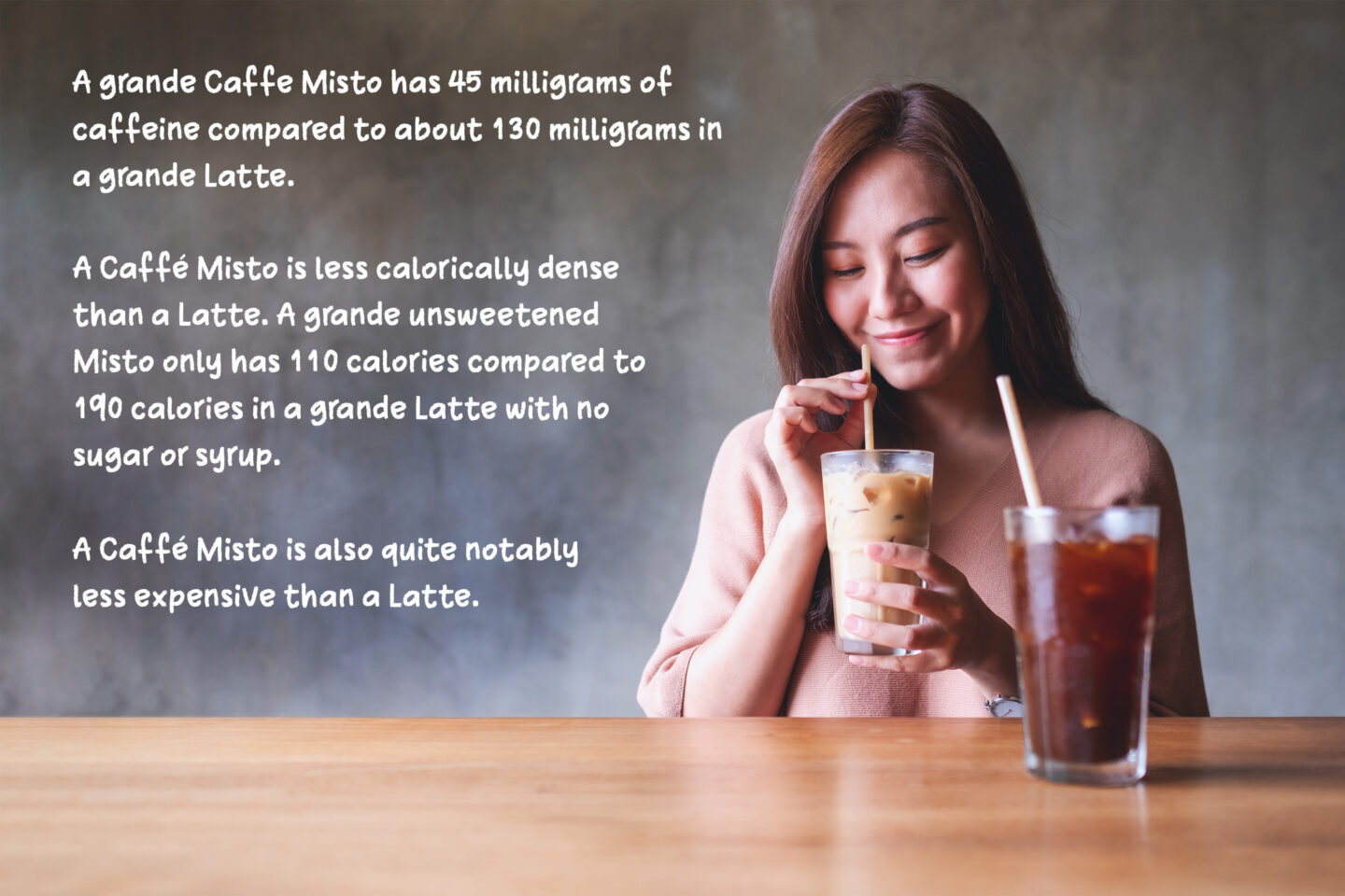 why drink a caffe misto
