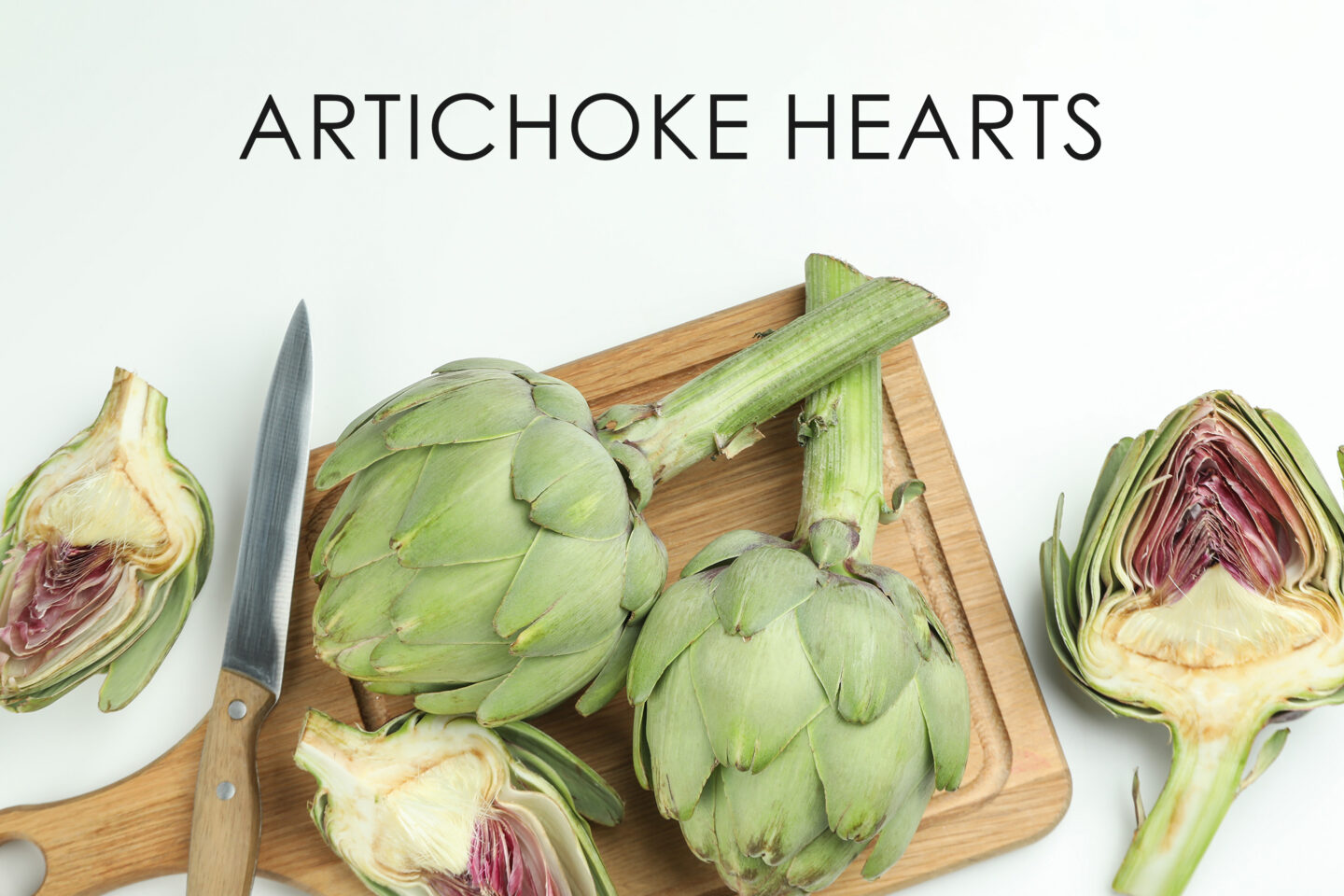 artichoke hearts whole and sliced