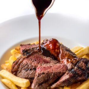 red wine jus recipe image