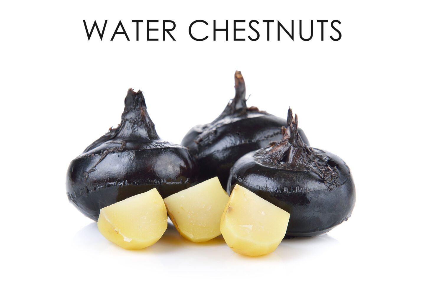water chestnuts whole peeled and sliced