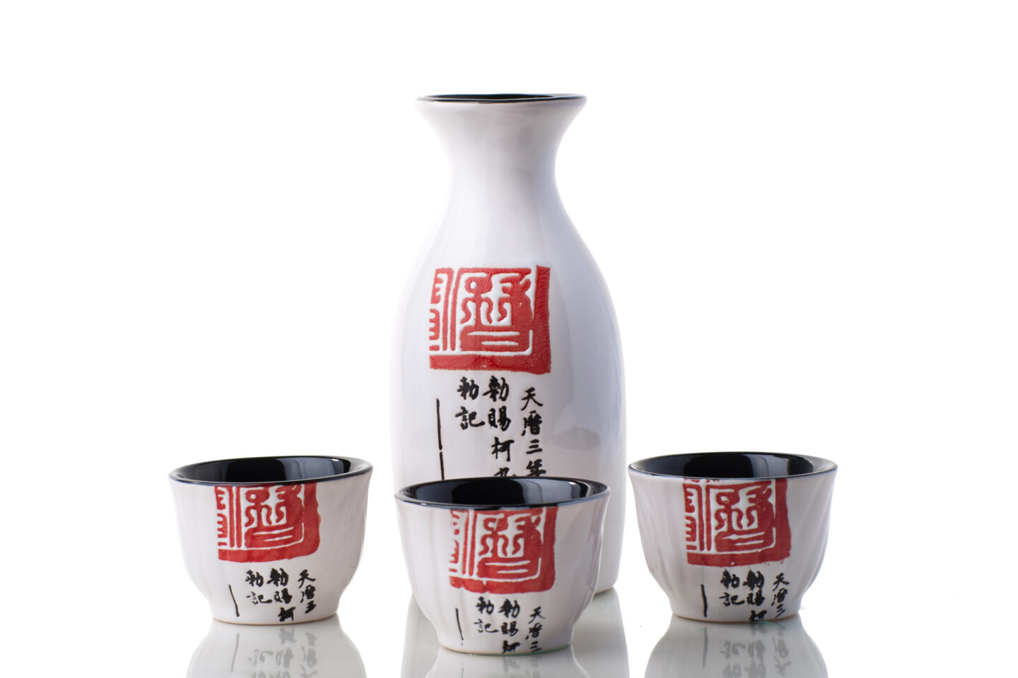 ceramic japanese sake set