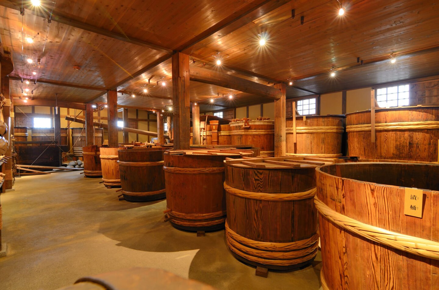 traditional sake brewery in japan