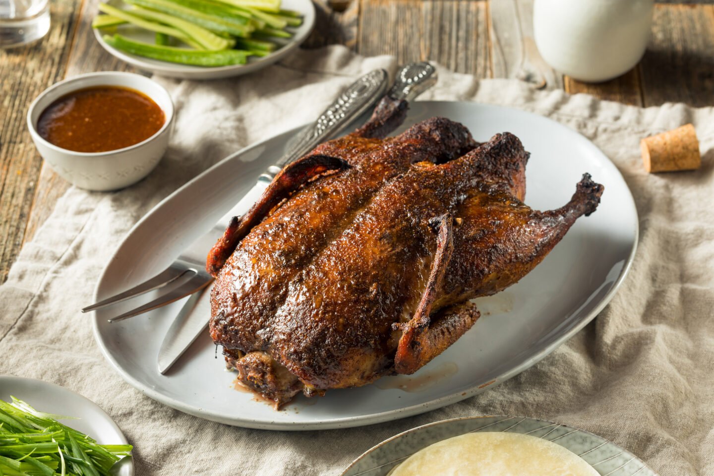 homemade roast chinese peking duck